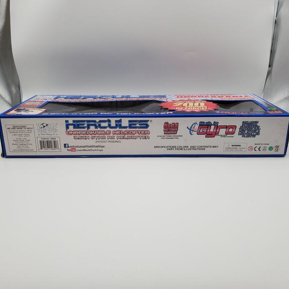 Hercules 3.5CH Gyro RC Helicopter Unbreakable Design NIB - Picture 3 of 7